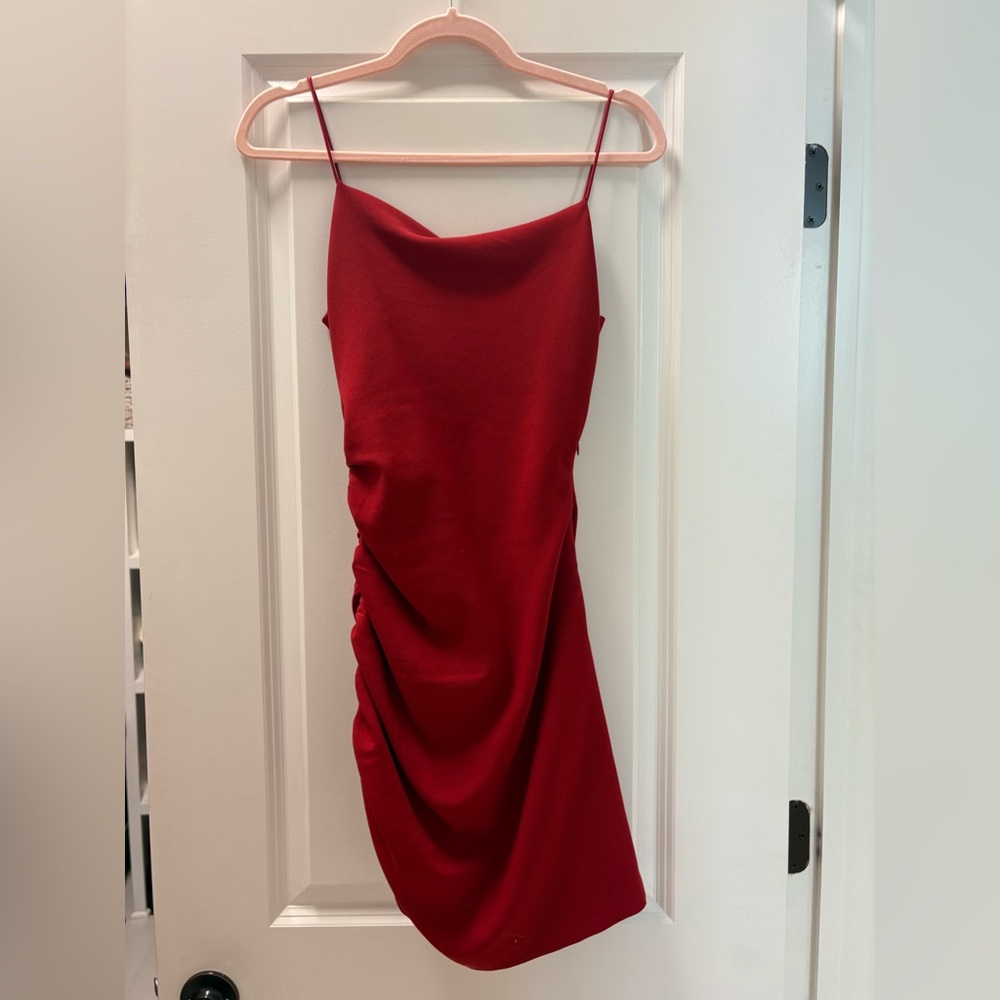 Cinq à Sept Scarlet Mini Dress- WORN ONCE